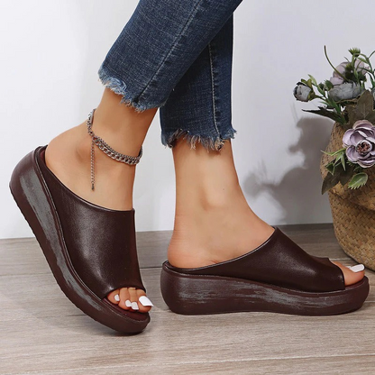 Damen elegante Plateausandalen mit moderner Plateauform für stilvolle Auftritte