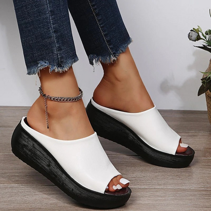 Damen elegante Plateausandalen mit moderner Plateauform für stilvolle Auftritte