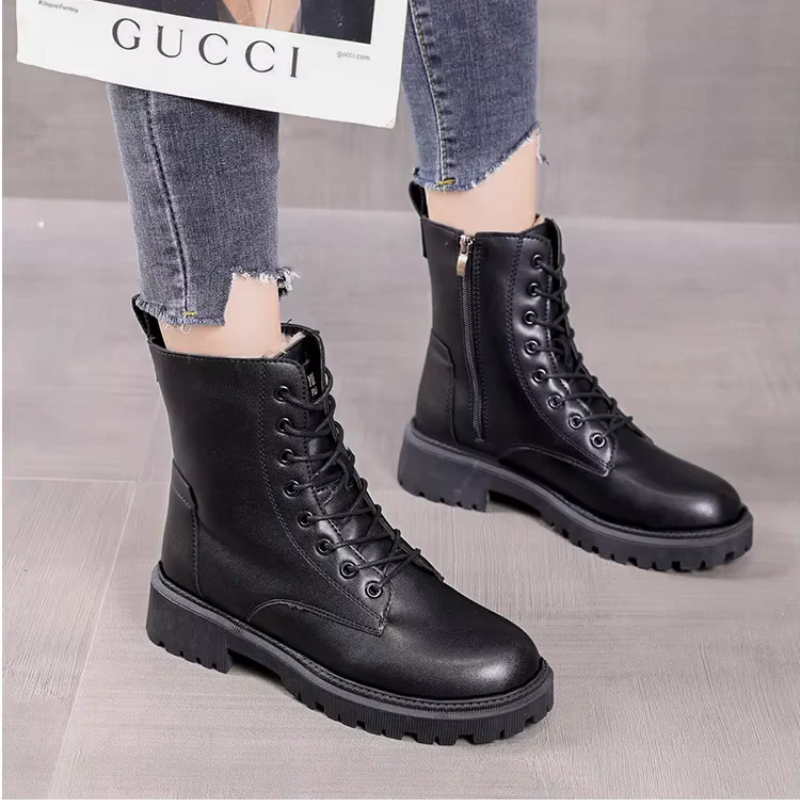 Damen elegante schwarze Stiefel – stilvolle, zeitlose Stiefel für jeden Anlass
