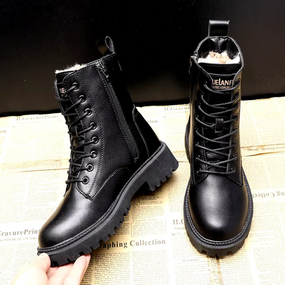 Damen elegante schwarze Stiefel – stilvolle, zeitlose Stiefel für jeden Anlass