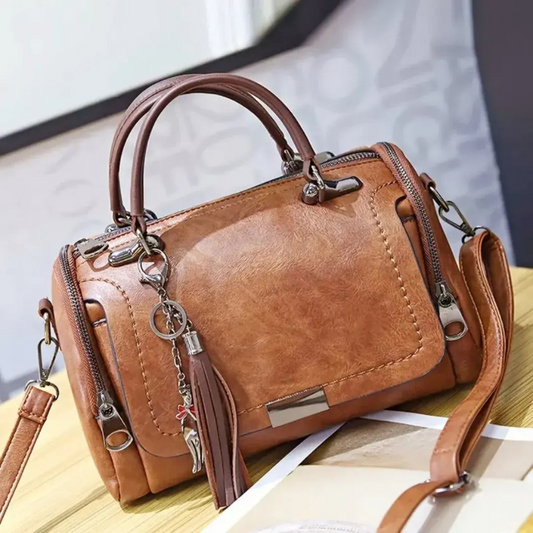 Damen elegante Vintage-Handtasche mit klassischem Design für stilvolle Auftritte.

