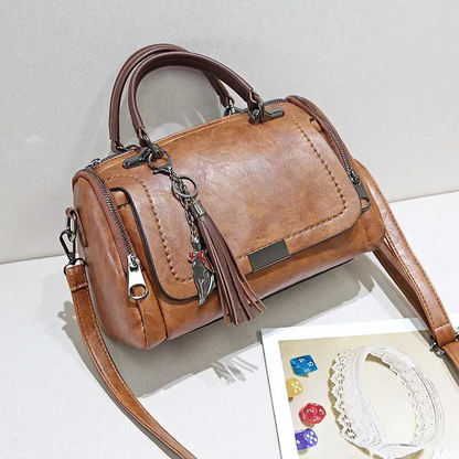 Damen elegante Vintage-Handtasche mit klassischem Design für stilvolle Auftritte.

