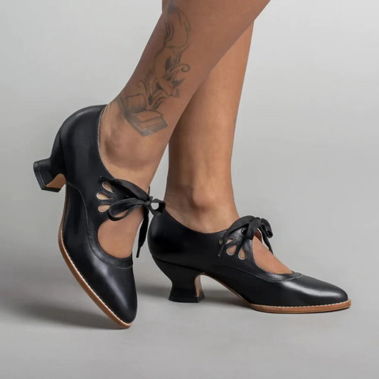  Damen elegante Vintage Schuhe mit Absätzen für stilvolle und feminine Outfits