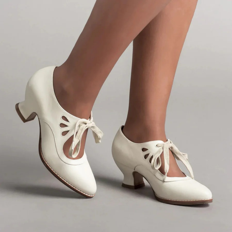  Damen elegante Vintage Schuhe mit Absätzen für stilvolle und feminine Outfits