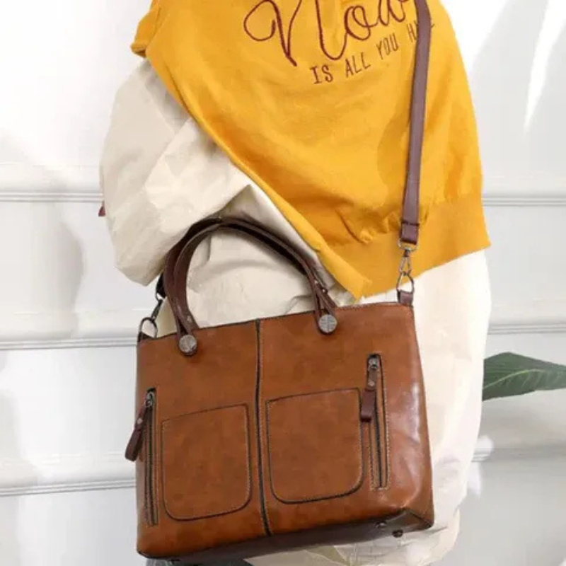 Damen Vintage-Tasche mit elegantem Design für Alltag und besondere Anlässe.