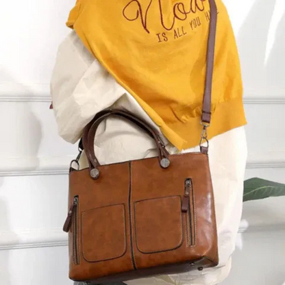 Damen Vintage-Tasche mit elegantem Design für Alltag und besondere Anlässe.