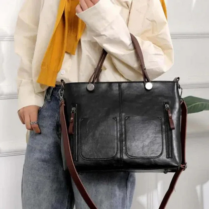 Damen Vintage-Tasche mit elegantem Design für Alltag und besondere Anlässe.