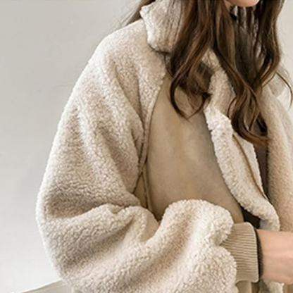 Damen elegante Winterjacke für kalte Tage