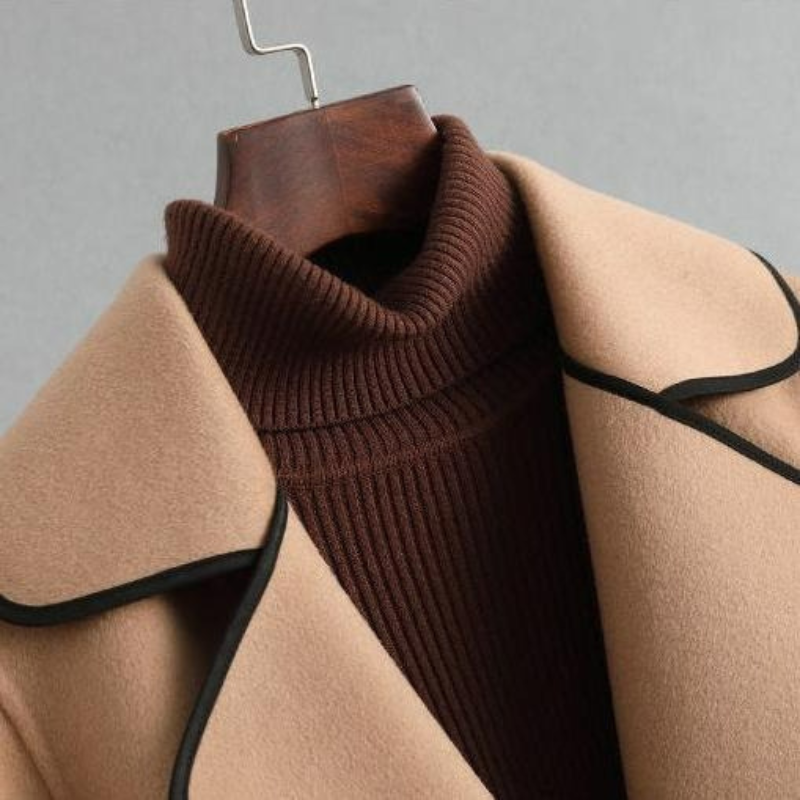 Damen eleganter Mantel für den Herbst in zeitlosem Design
