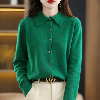 Damen elegante weiche Strickjacke für warme und stilvolle Outfits