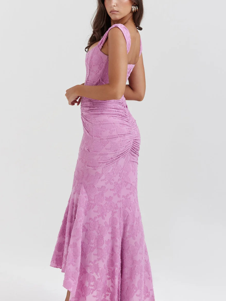 Damen elegantes Korsett-Abendkleid in stilvoller Silhouette für besondere Anlässe