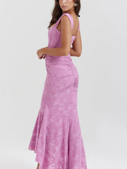 Damen elegantes Korsett-Abendkleid in stilvoller Silhouette für besondere Anlässe