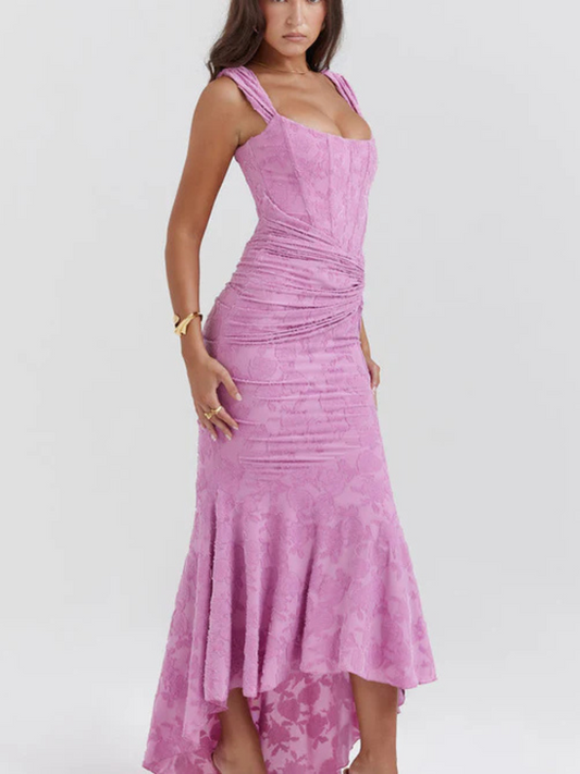 Damen elegantes Korsett-Abendkleid in stilvoller Silhouette für besondere Anlässe