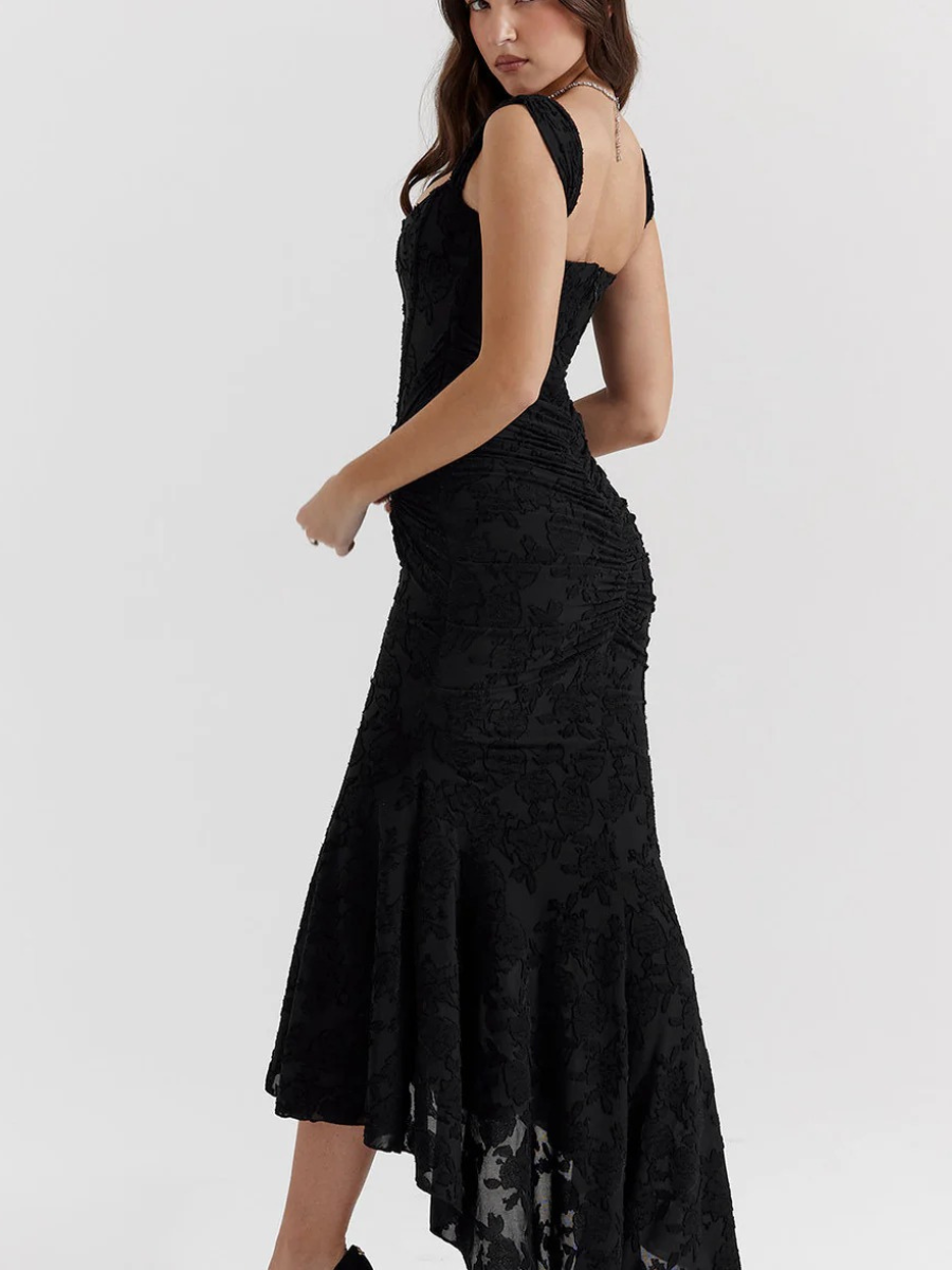 Damen elegantes Korsett-Abendkleid in stilvoller Silhouette für besondere Anlässe