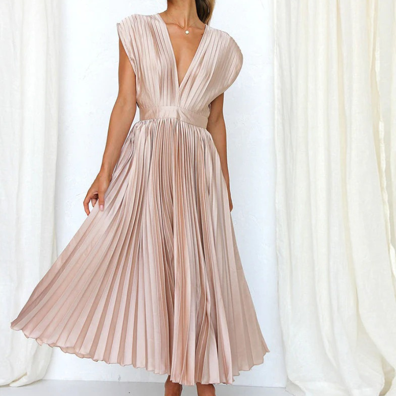 Damen elegantes Vintage-Cocktailkleid für stilvolle Auftritte mit Retro-Flair