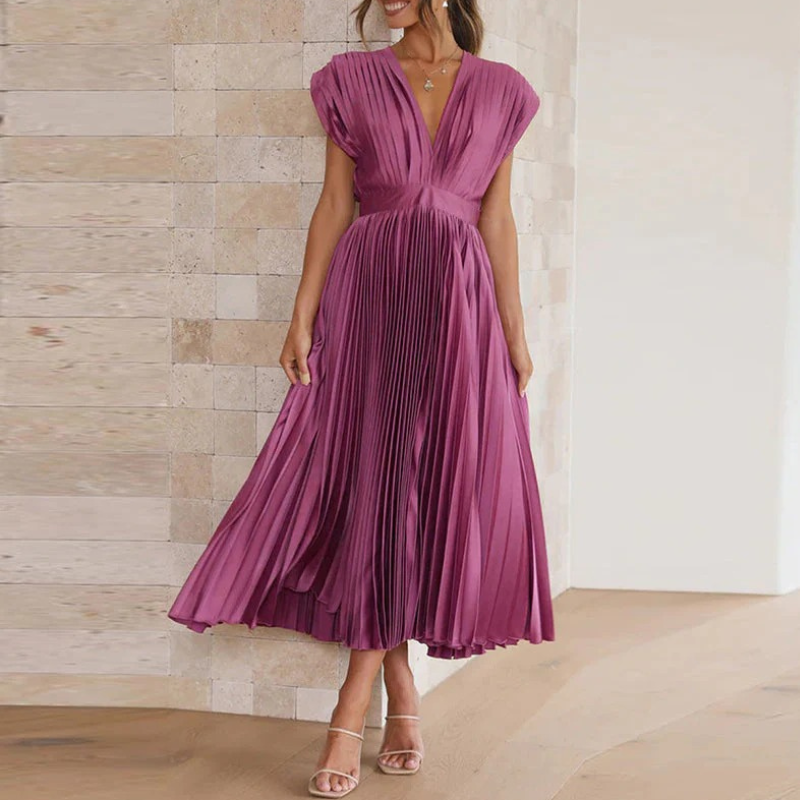 Damen elegantes Vintage-Cocktailkleid für stilvolle Auftritte mit Retro-Flair