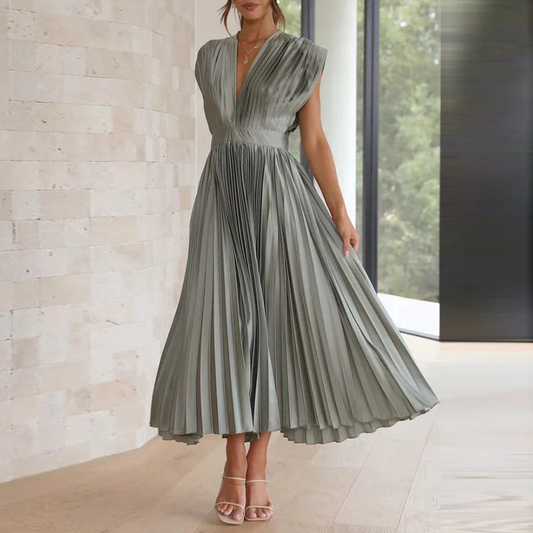 Damen elegantes Vintage-Cocktailkleid für stilvolle Auftritte mit Retro-Flair