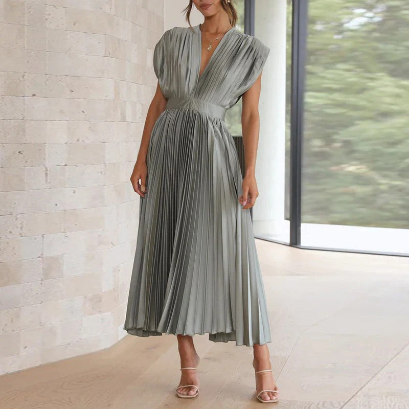 Damen elegantes Vintage-Cocktailkleid für stilvolle Auftritte mit Retro-Flair