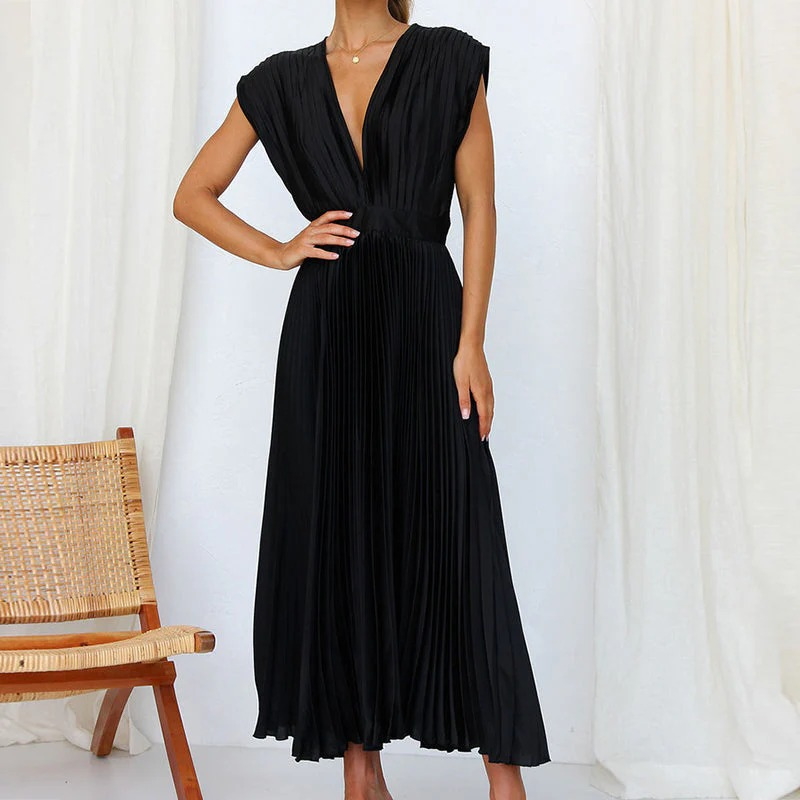 Damen elegantes Vintage-Cocktailkleid für stilvolle Auftritte mit Retro-Flair