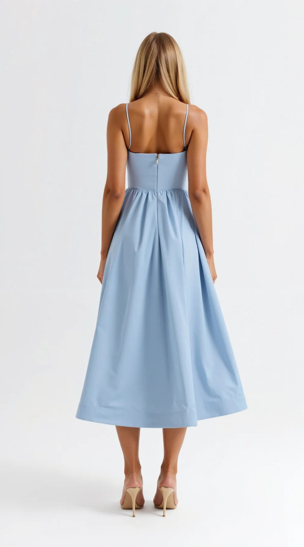  Damen elegantes Vintage-Sommerkleid für feminine und nostalgische Sommer-Looks