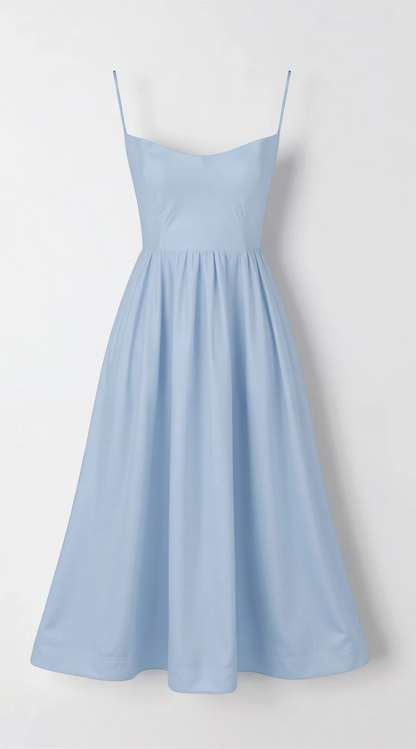  Damen elegantes Vintage-Sommerkleid für feminine und nostalgische Sommer-Looks