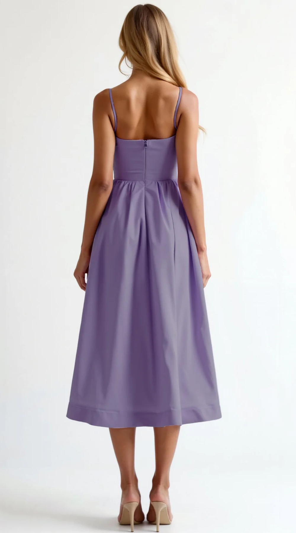  Damen elegantes Vintage-Sommerkleid für feminine und nostalgische Sommer-Looks