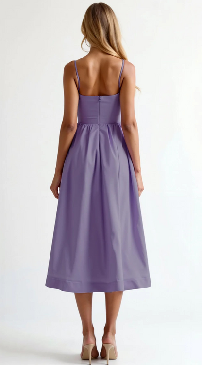  Damen elegantes Vintage-Sommerkleid für feminine und nostalgische Sommer-Looks