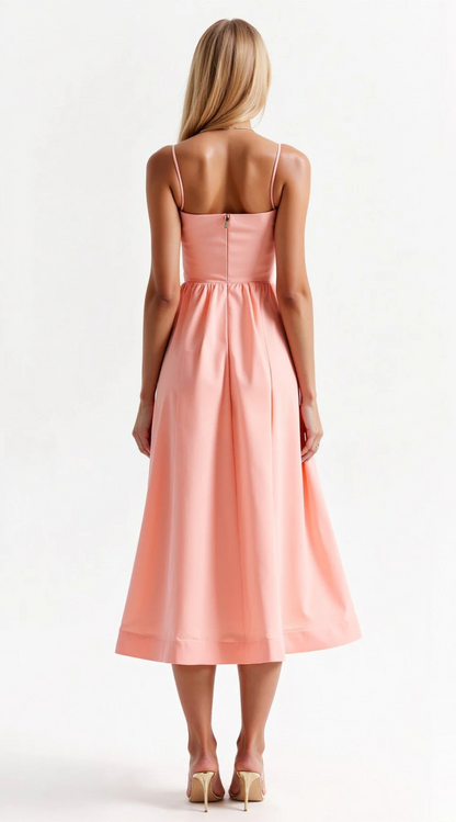  Damen elegantes Vintage-Sommerkleid für feminine und nostalgische Sommer-Looks