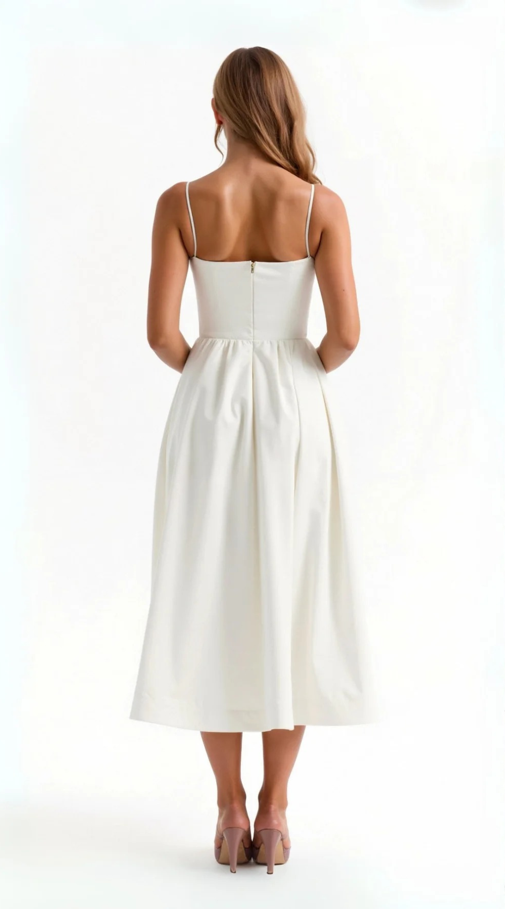  Damen elegantes Vintage-Sommerkleid für feminine und nostalgische Sommer-Looks