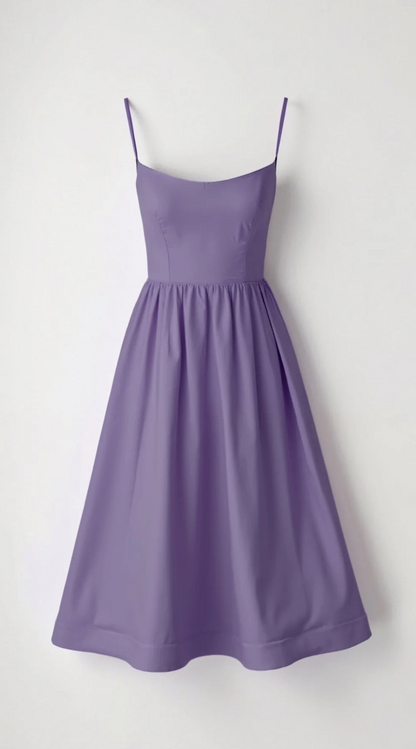  Damen elegantes Vintage-Sommerkleid für feminine und nostalgische Sommer-Looks