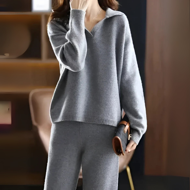  Damen Loungewear-Set in elegantem und modernem Stil für Wärme und Komfort