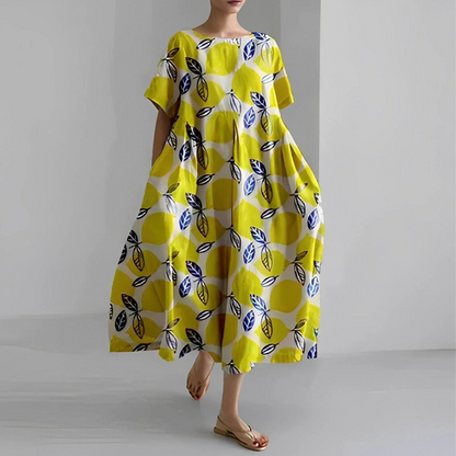 Damen Geblümtes Mutterschaft Sommerkleid mit floralem Muster für elegante Schwangerschaftslooks