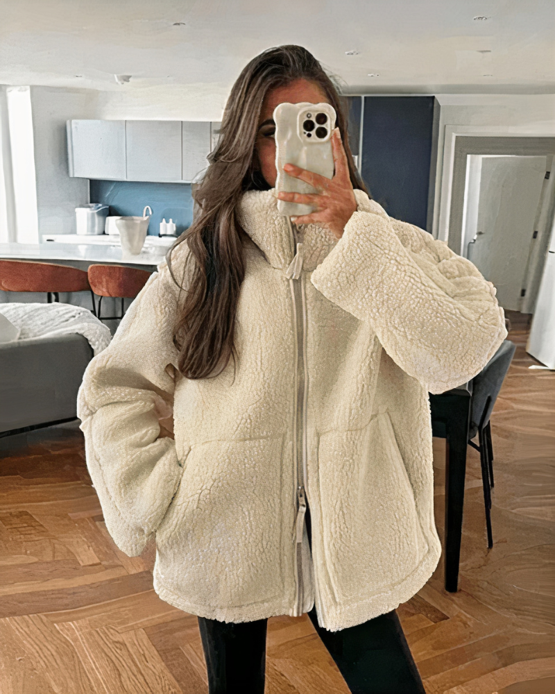 Damen gemütliche Winterjacke mit modernem Design und hohem Tragekomfort