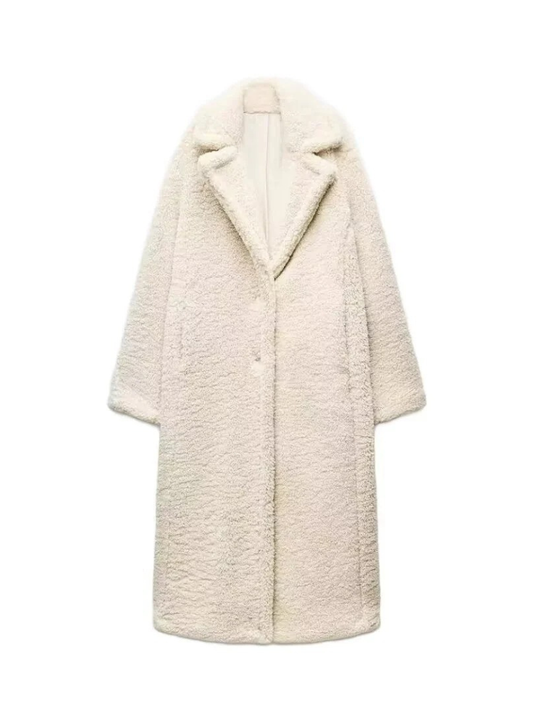 Damen gemütlicher Wintermantel mit elegantem Design und wärmendem Komfort