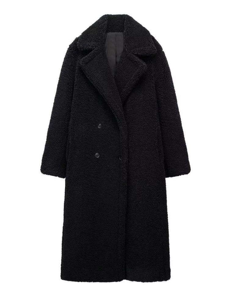 Damen gemütlicher Wintermantel mit elegantem Design und wärmendem Komfort
