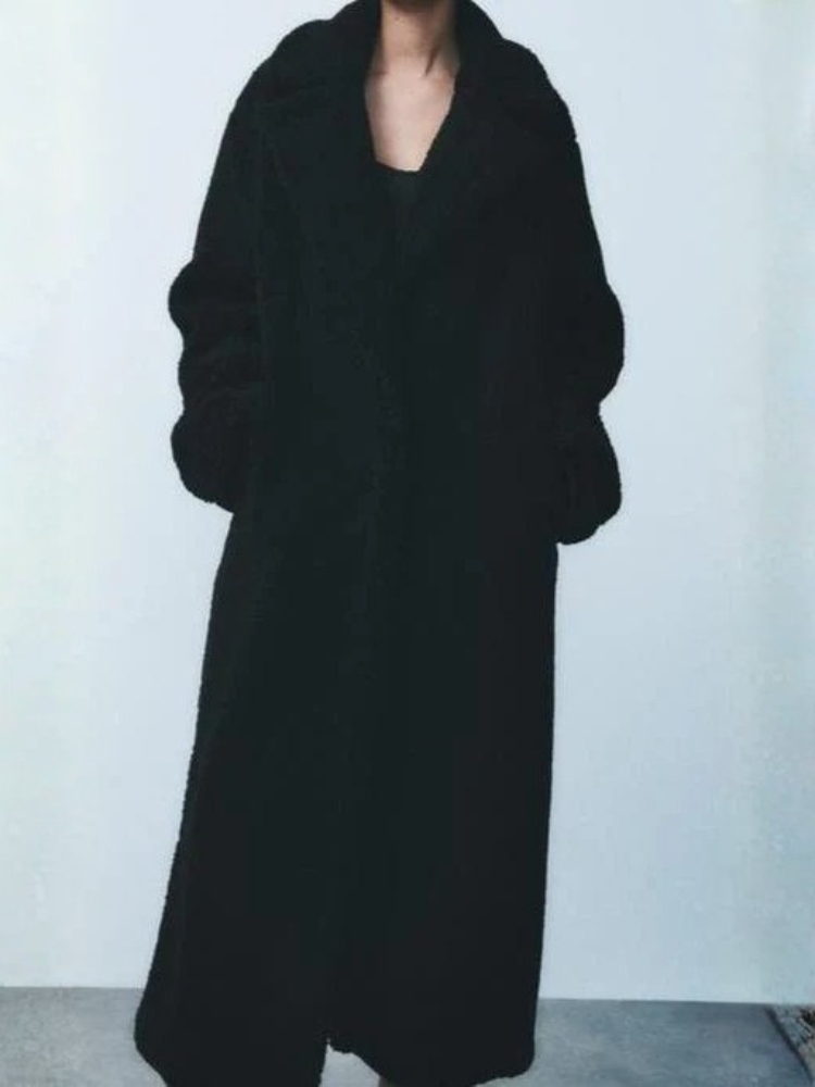 Damen gemütlicher Wintermantel mit elegantem Design und wärmendem Komfort