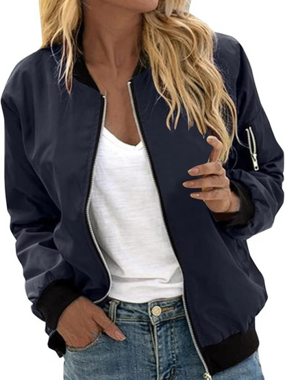 Damen lässige Blumenjacke mit floralem Muster und modernem Design