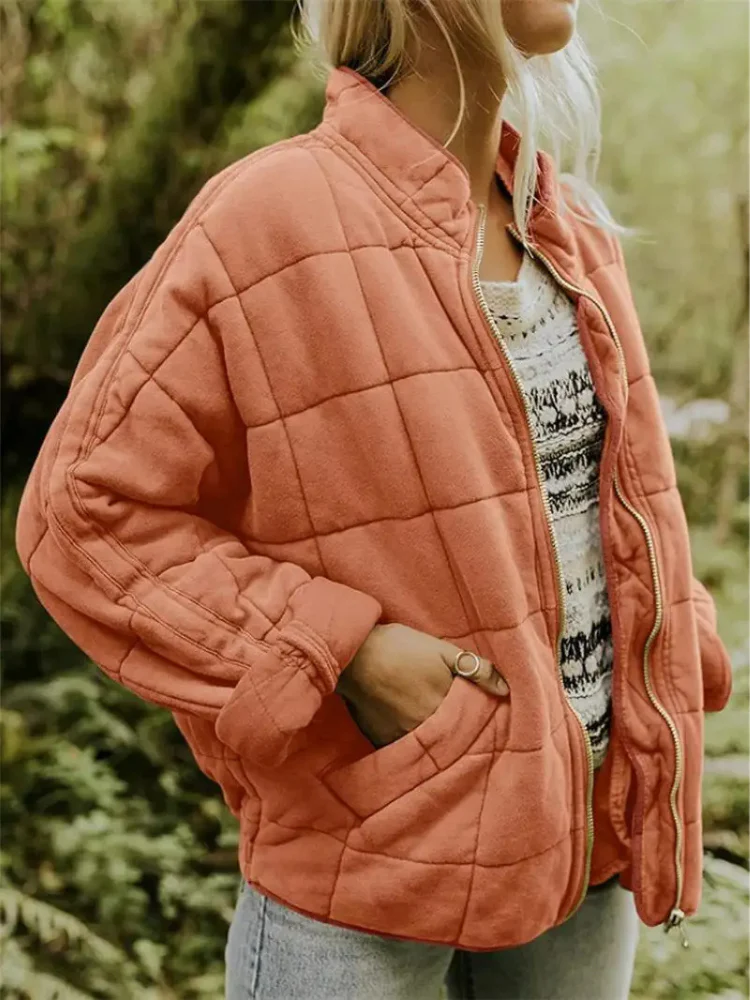  Lässige Damenjacke für Alltag und Freizeit mit bequemem Schnitt und zeitlosem Stil