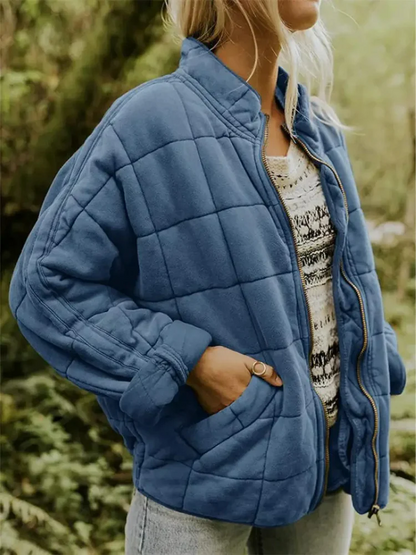 Lässige Damenjacke für Alltag und Freizeit mit bequemem Schnitt und zeitlosem Stil