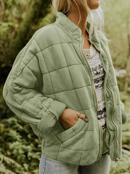  Lässige Damenjacke für Alltag und Freizeit mit bequemem Schnitt und zeitlosem Stil