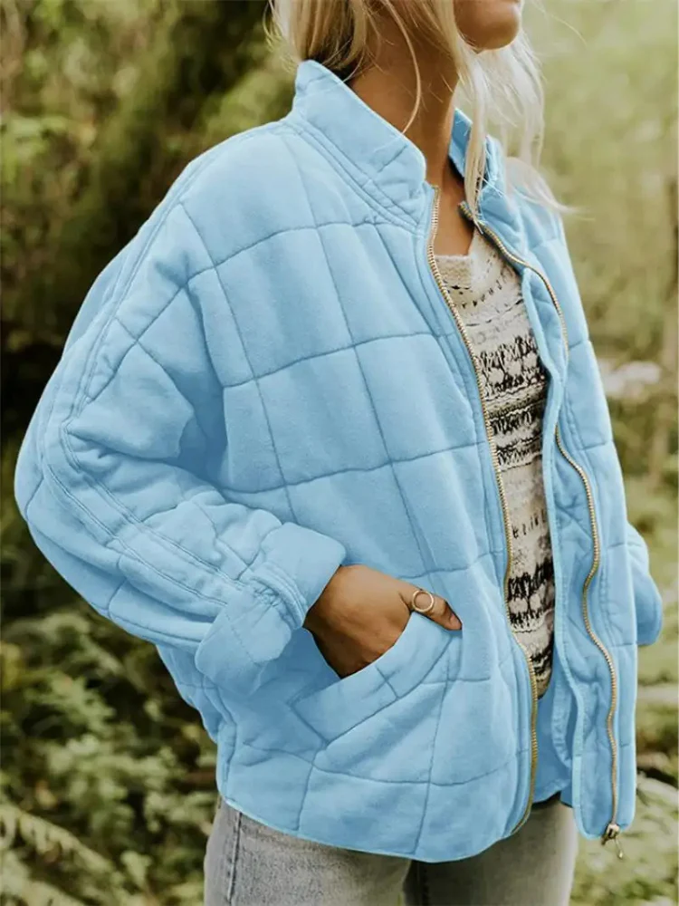 Lässige Damenjacke für Alltag und Freizeit mit bequemem Schnitt und zeitlosem Stil