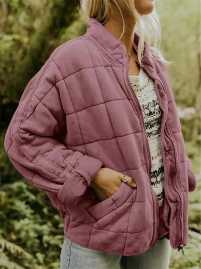  Lässige Damenjacke für Alltag und Freizeit mit bequemem Schnitt und zeitlosem Stil