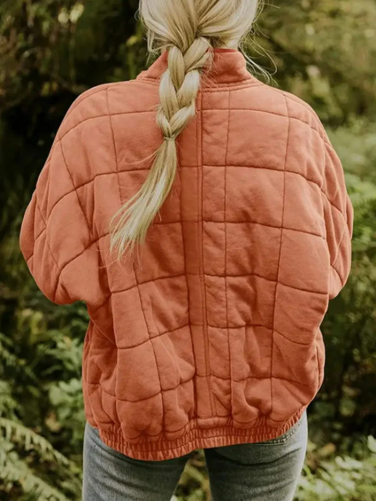  Lässige Damenjacke für Alltag und Freizeit mit bequemem Schnitt und zeitlosem Stil
