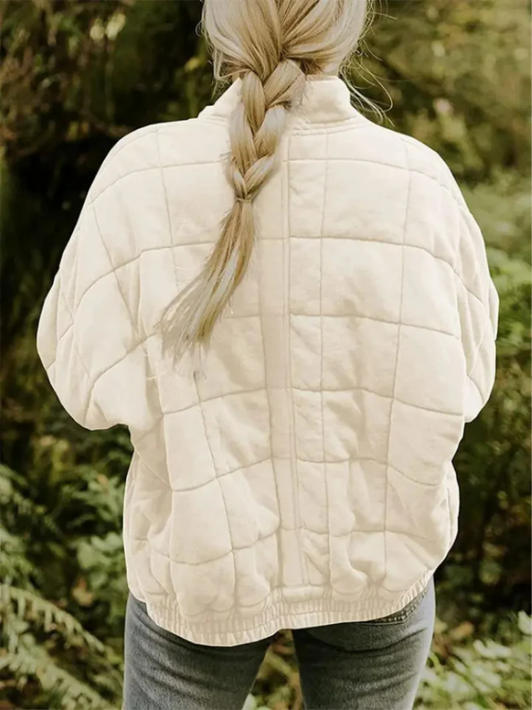  Lässige Damenjacke für Alltag und Freizeit mit bequemem Schnitt und zeitlosem Stil
