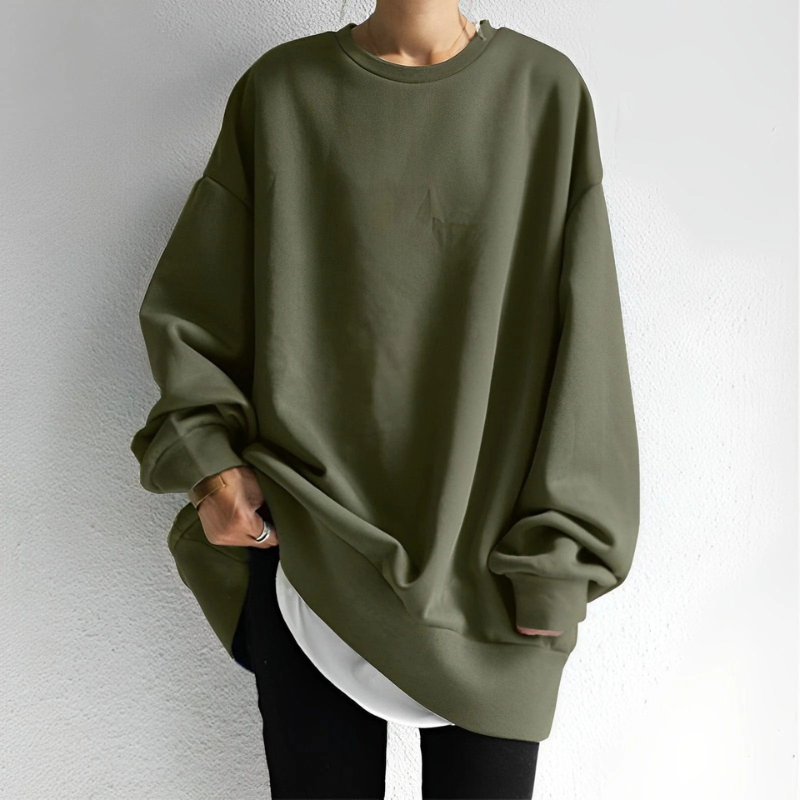 Damen lässiger Pullover, bequem und vielseitig für Alltag und Freizeit
