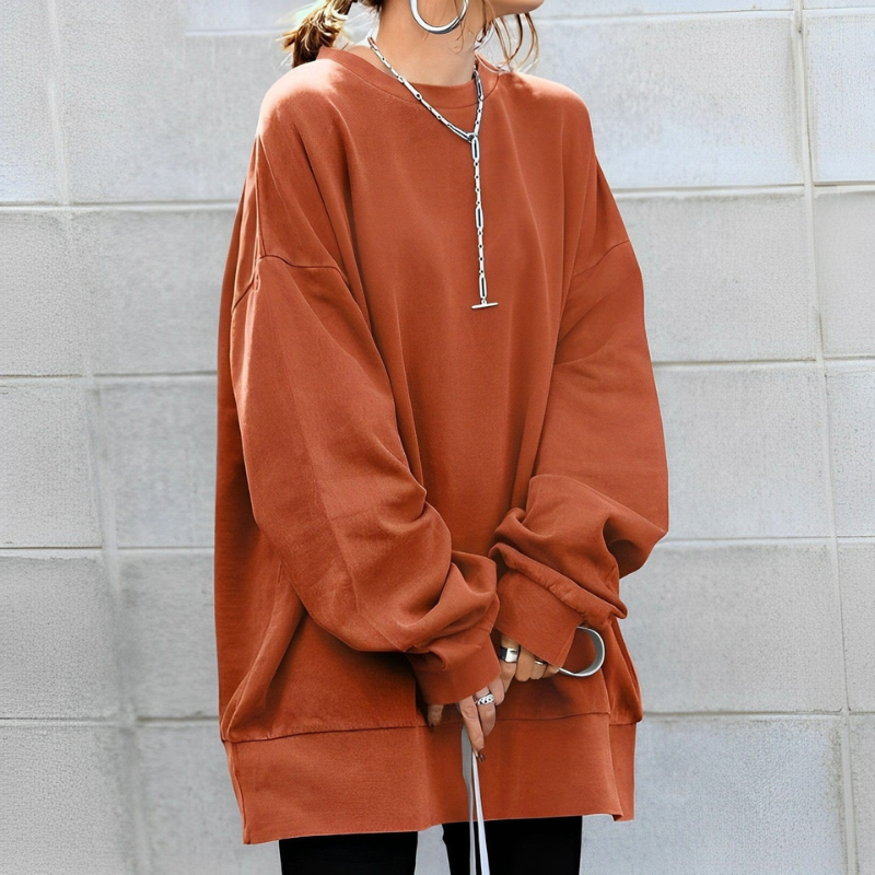 Damen lässiger Pullover, bequem und vielseitig für Alltag und Freizeit