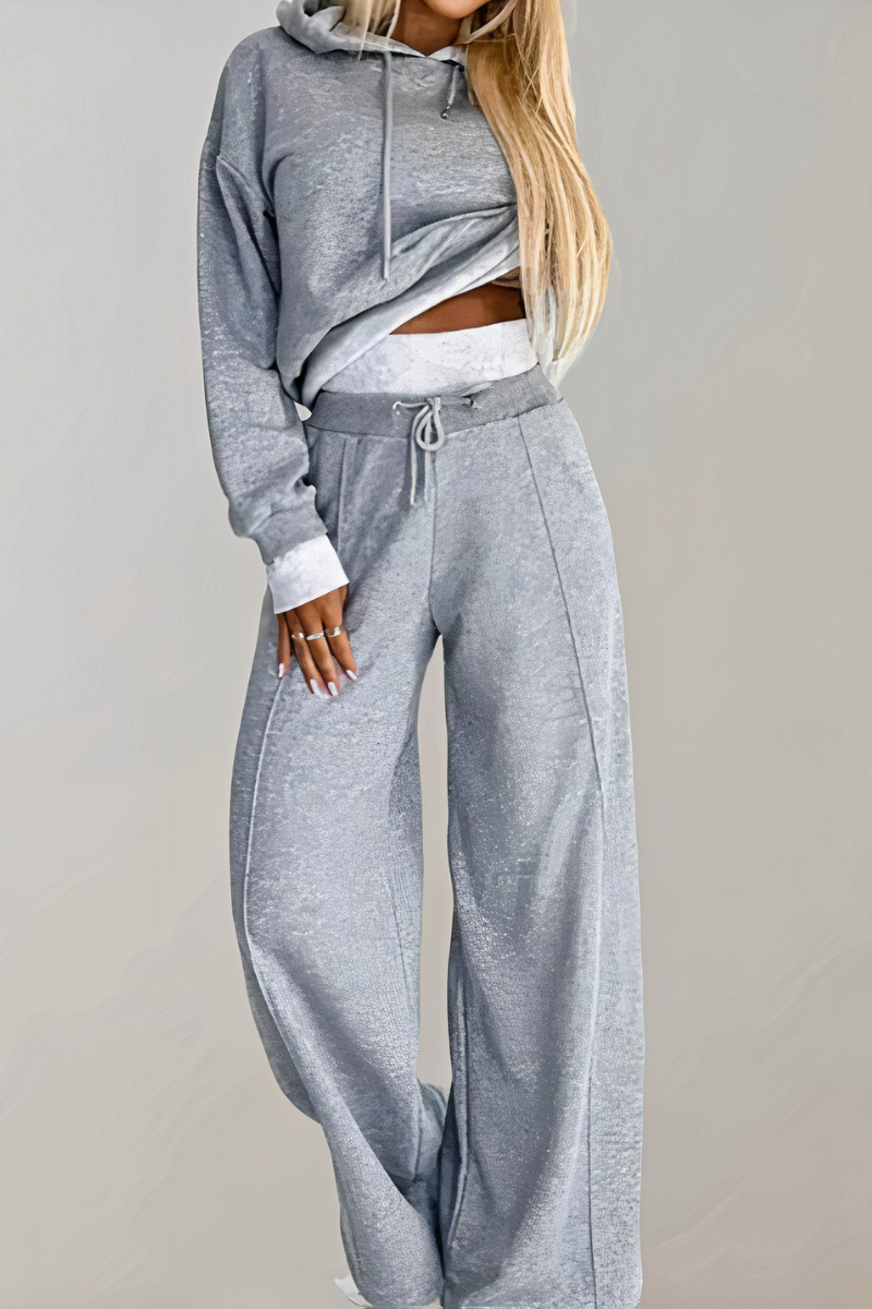 Damen luxuriöses bequemes Set, stilvoll und komfortabel für Alltag und Freizeit