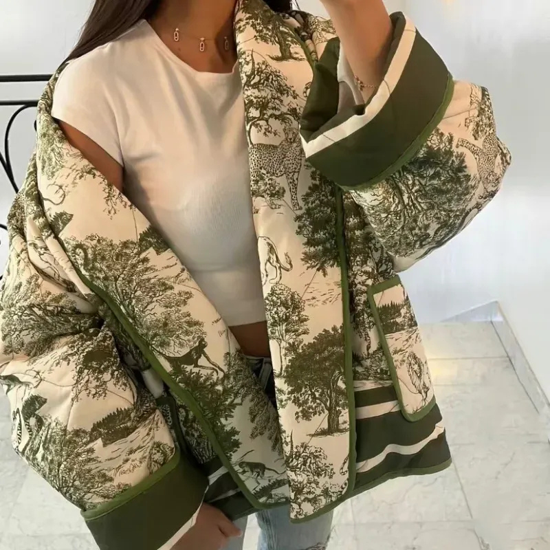 Damen moderne Jacke im japanischen Stil, bequem und stilvoll für Alltag und Freizeit