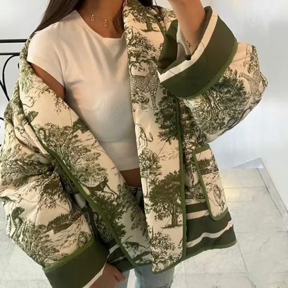 Damen moderne Jacke im japanischen Stil, bequem und stilvoll für Alltag und Freizeit