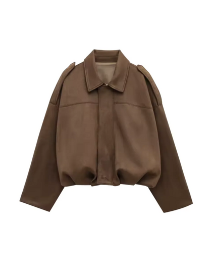 Damen moderne stylische Jacke mit zeitgemäßem Design